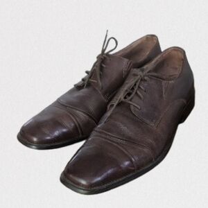 Fratelli Select Classic Brown Leather Men's Dress Shoes 10.5